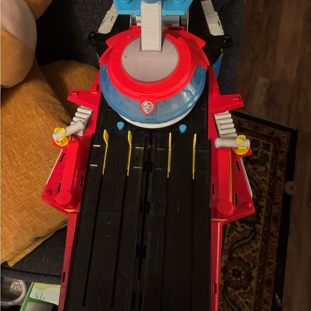 Paw Patrol Red, Blue and Black Rescue Launch Playset and more